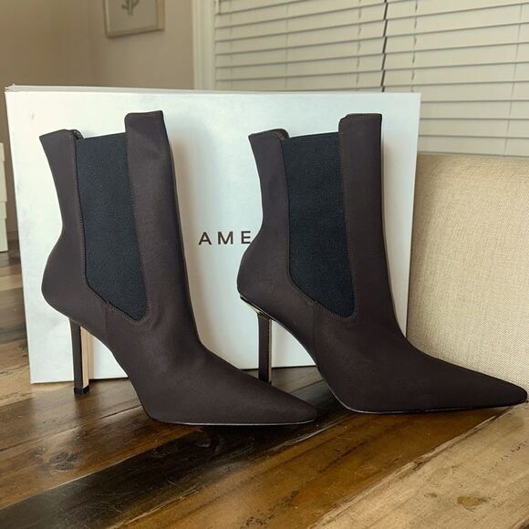 Good American Ankle Stiletto Booties - Picture 1 of 7